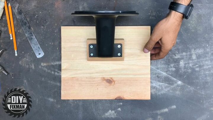 how to make a homemade wooden tablet stand diy
