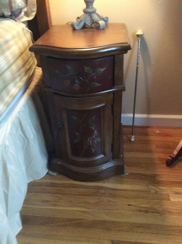 q how to make a wider top for nightstand tables