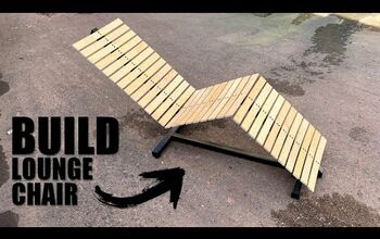 Amazing Upcycle: How to Make an Outdoor Lounge Chair From Bed Slats
