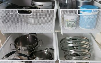 Organize Your Cabinets With Pull-Out Drawers