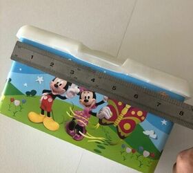 baby wipes tub cover, Measuring the tub