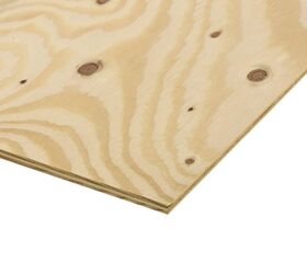 3/4” sheathing plywood