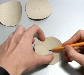 how to make a rose from a cardboard tube recycled toilet paper roll, Draw Petals