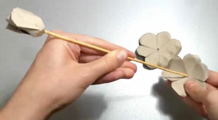 how to make a rose from a cardboard tube recycled toilet paper roll