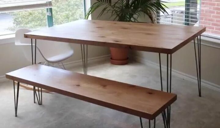 how to build a hairpin leg table