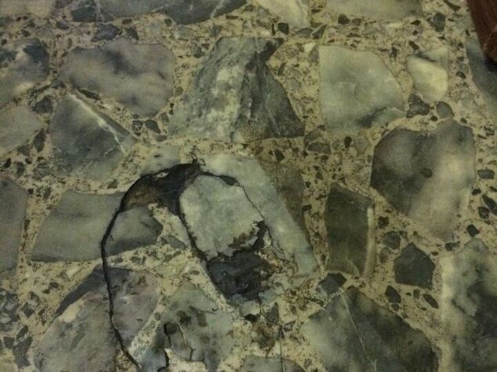 q repair a kitchen linoleum