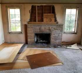 This fireplace makeover is a true Cinderella story—& the last step is the best