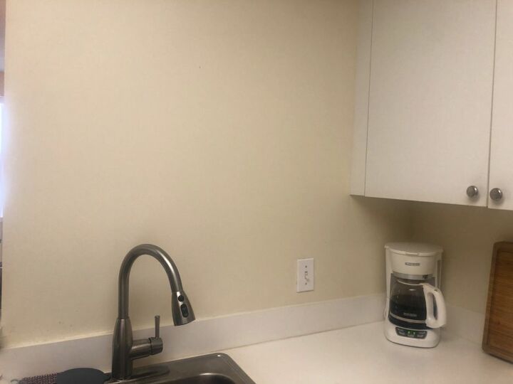 q any ideas for awkward coffee corner and space above sink