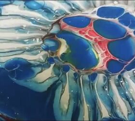 How to Use a Colander for Acrylic Pour Painting