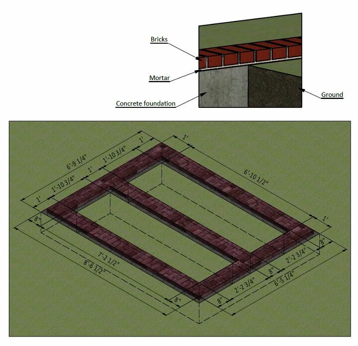 how to build a 6 x8 bike shed