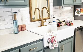 Upgrade Your Kitchen Counters On a Budget - Faux Stone