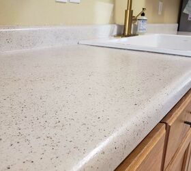 How To Upgrade Your Kitchen Counters On A Budget Faux Stone Diy