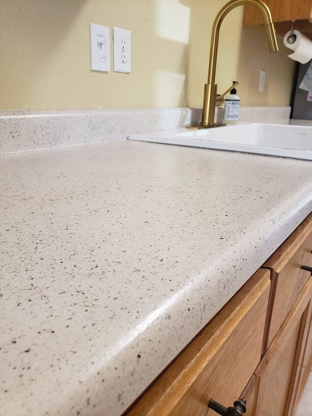 upgrade your kitchen counters on a budget faux stone