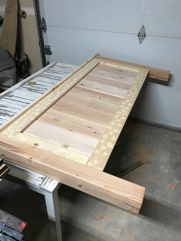 How to Build a Farmhouse Queen Bed Frame DIY | Hometalk