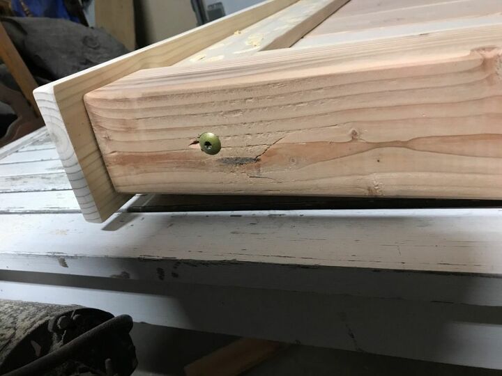 farmhouse queen bed frame