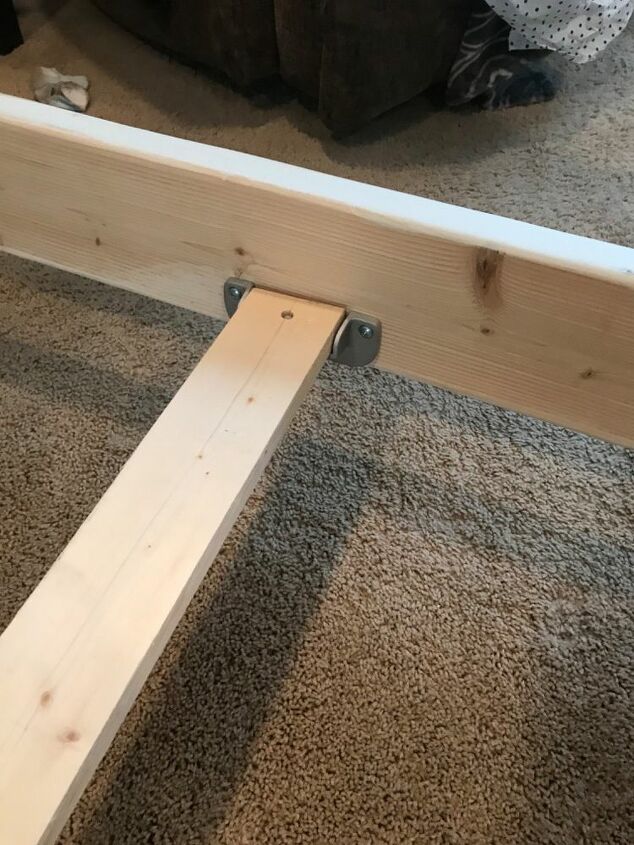 farmhouse queen bed frame
