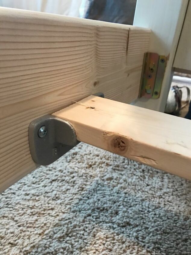 farmhouse queen bed frame