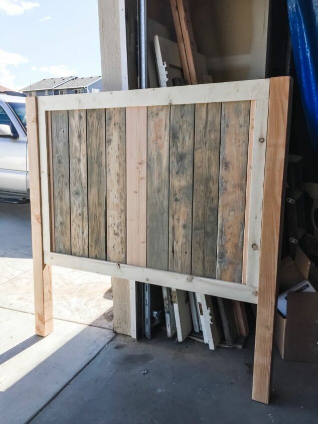 farmhouse queen bed frame