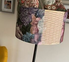 update and old lamp shade with these simple steps, If you don t have enough paper