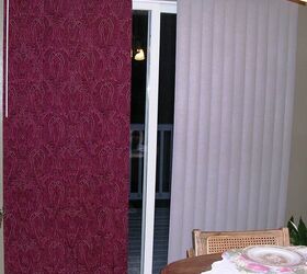 how i updated our ugly vertical blinds