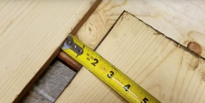 como construir uma cabeceira de madeira rstica com luzes, medir os espa os