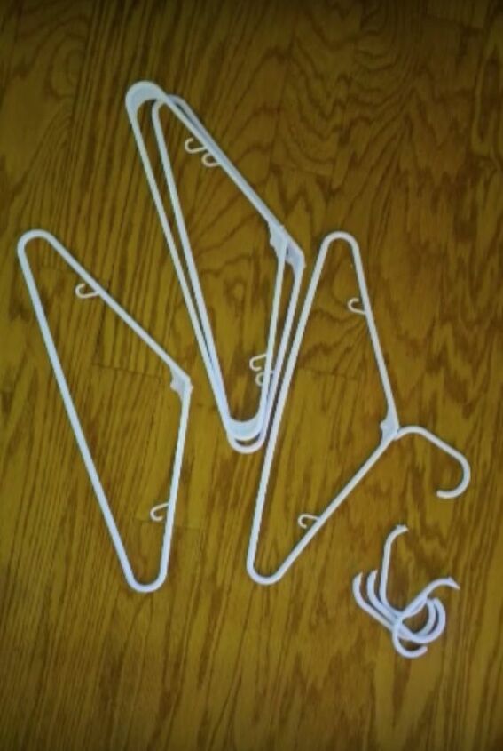 how to give your boring brass chandelier a glamorous makeover, Paint New Center Hooks