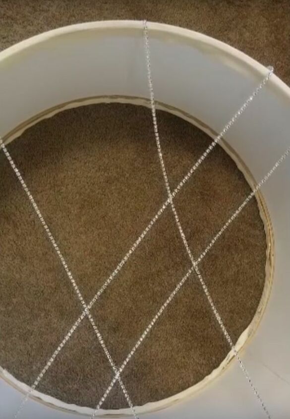 how to give your boring brass chandelier a glamorous makeover