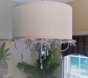 how to give your boring brass chandelier a glamorous makeover, Brass Chandelier A Glamorous Makeover