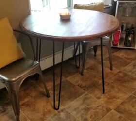 kitchen table makeover