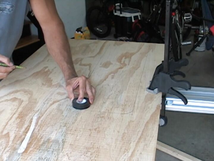 build a storage shelf to hide and protect pipes in your garage, Construct A Backplate