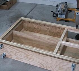 build a storage shelf to hide and protect pipes in your garage, Add A Detailed Frame