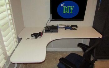 How To Build A Modern Floating Corner Desk