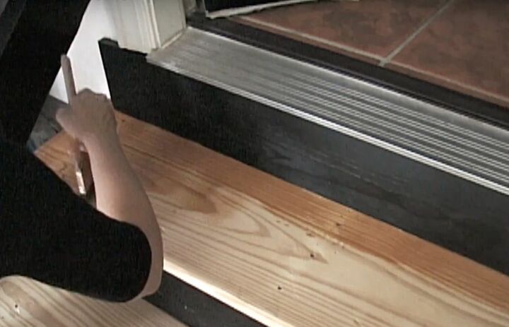 how to renew your garage steps in under 2 hours, Stain and Seal