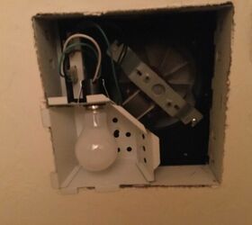 new cover for a bathroom fan