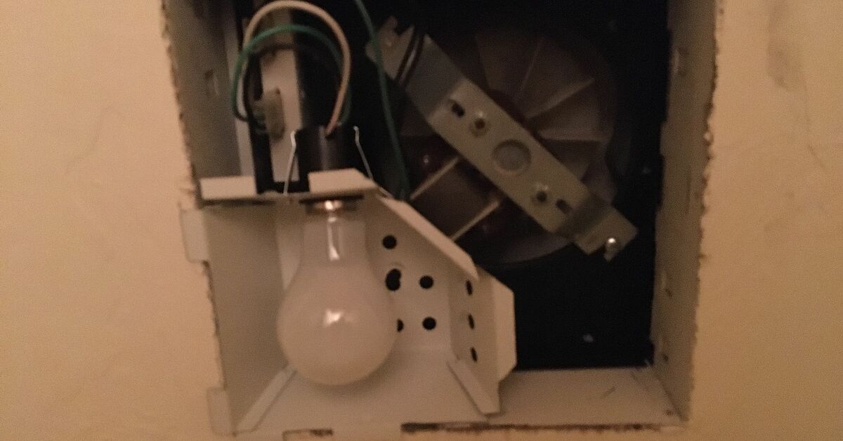 How To Install A New Cover For A Bathroom Fan Diy Hometalk