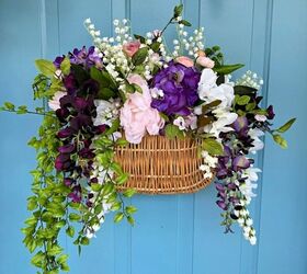 decorate your front door for spring
