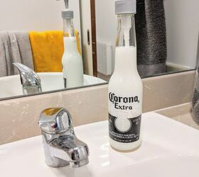Reusing a Beer Bottle to a Soap Dispenser