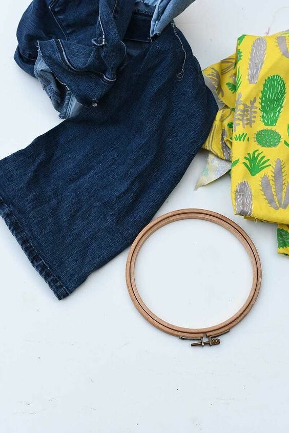 como fazer bolsos pendurados em jeans simples