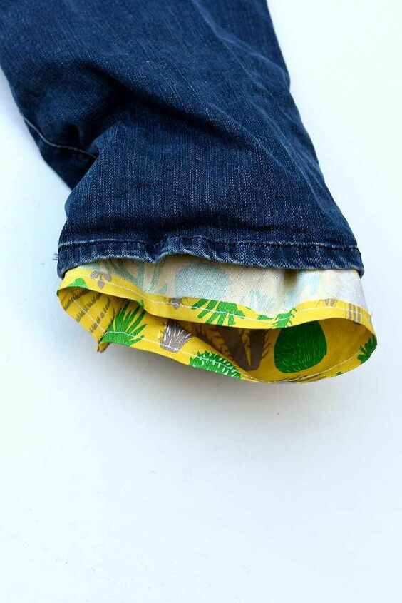 como fazer bolsos pendurados em jeans simples