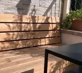 diy patio and garden bench and chair, DIY Patio and Garden Bench and Chair