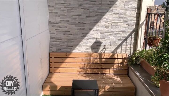 diy patio and garden bench and chair