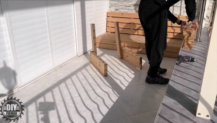 diy patio and garden bench and chair