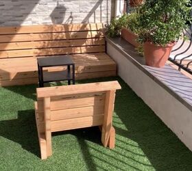diy patio and garden bench and chair, DIY patio furniture project