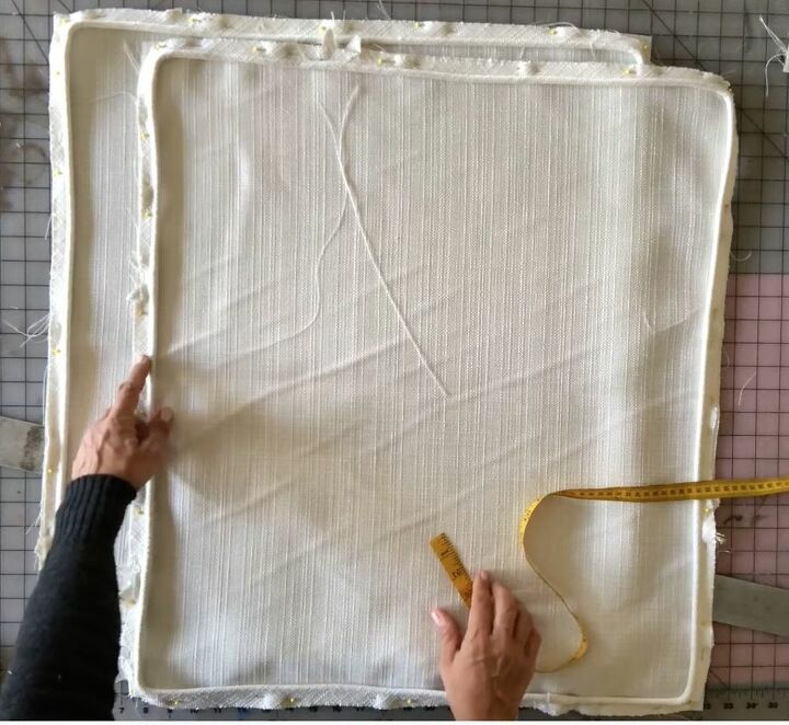 how to sew a boxed cushion