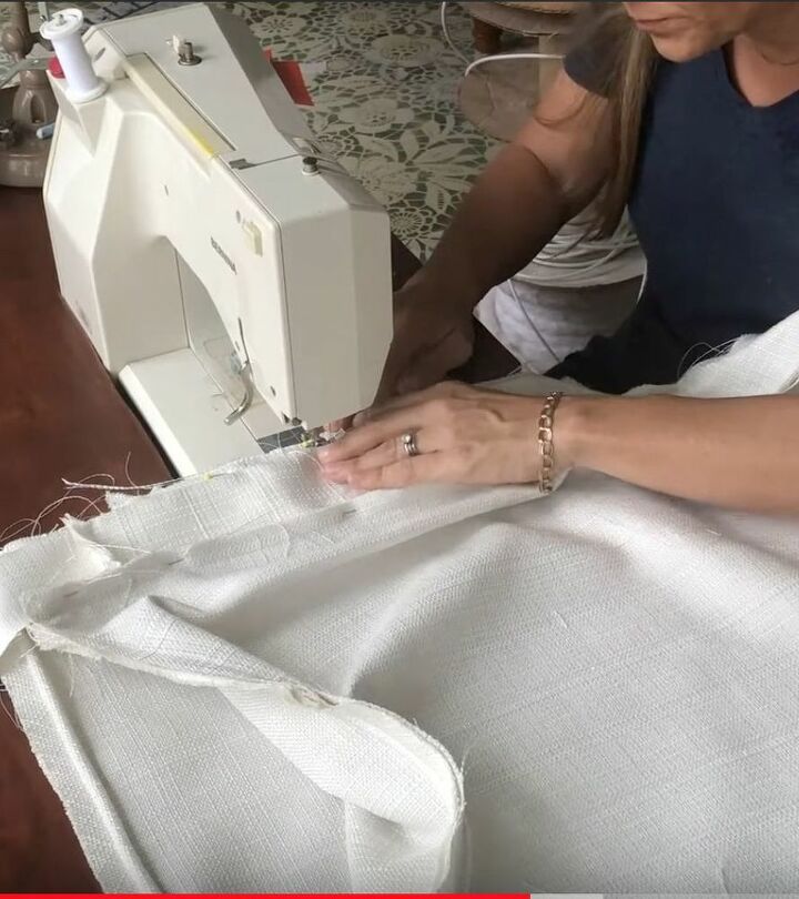 como costurar uma almofada de caixa
