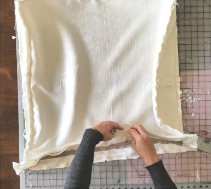 how to sew a boxed cushion