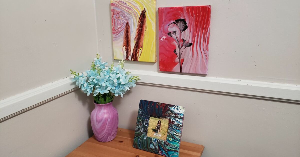 Craft String Acrylic How to Make Acrylic Pour String Art DIY | Hometalk