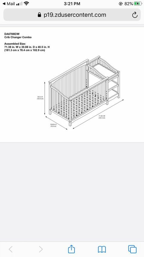q i have a baby crib that missing piece any idea how to fix it