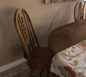 How can I add fabric and padding to a bow back oak chair Hometalk