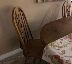 how can i add fabric and padding to a bow back oak chair